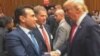 Премиерот Зоран Заев и американскиот претседател Доналд Трамп се ракуваа во седиштето на ОН во Њујорк. Фото: Влада на Република Македонија