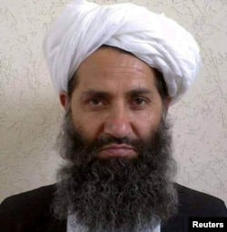 Talibanski vođa Mula Hibatula Akundžada na fotografiji bez datuma koju su talibani podelili kad je imenovan za lidera 2016.