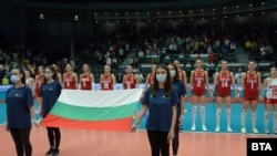 Националният отбор на България преди финала на Златната лига срещу Хърватия