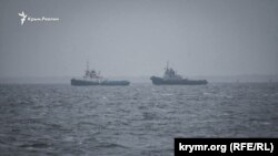 Український буксир «Яни Капу» прибуває в порт Очакова