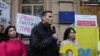 Громадські активісти-переселенці вимагали від Верховної Ради право голосувати на місцевих виборах