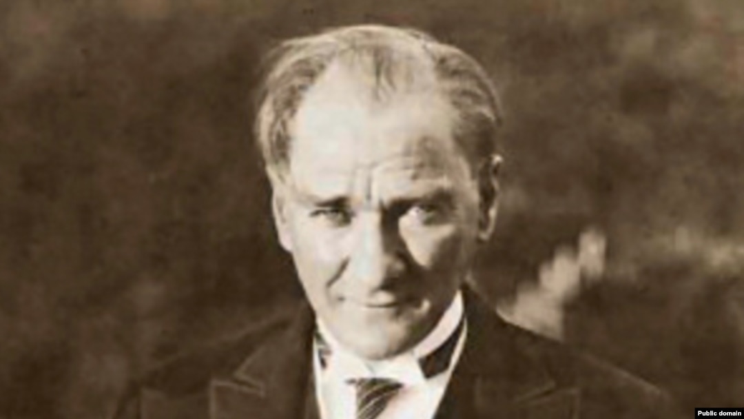 Mustafa Kemal Ataturk, the founder of the Turkish Republic. Insulting Ataturk - or the idea of 'Turkishness' - is a crime in Turkey. 