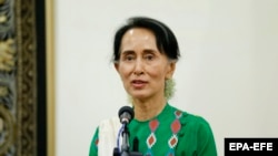 Мьянманын чыныгы лидери Аун Сан Су Чжи.