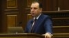 Armenia - Defense Minister VIgen Sargsian speaks during parliamentary hearings on military draft in Yerevan, 11Oct2017.