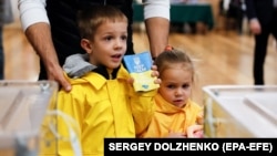Избирательный участок Киева во время президентских выборов, 21 апреля 2019 года