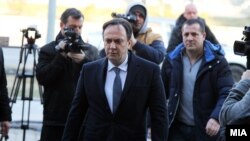Архива: Сашо Мијалков доаѓа на судење за предметот Таргет-Тврдина.