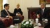 Скопје, 01.05.2017, Заменик помошникот државен секретар на САД за Европа и Евроазија Хојт Брајан Ји, на средба со претседателот на Македонија Ѓорге Иванов.
