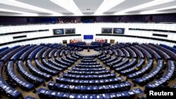 Страсбург. Европарламенттин жыйындары өтүүчү жер. 