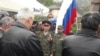 Ruski dobrovoljci koji su učestvovali u ratu u BiH na obilježavanju Dana dobrovoljaca, 12. april 2019.