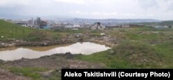 ხევი წვიმიდან რამდენიმე დღის შემდეგ