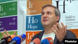 «Հայֆեստի» հիմնադիր նախագահ Արթուր Ղուկասյան, արխիվ։
