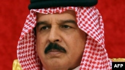 Bahreýniň patyşasy Hamad bin Isa al-Khalifa.