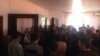 После оглашения решения суда, в зале начался шум. Громко возмущались обвиняемые, которые утверждали, что их осудили несправедливо и незаконно