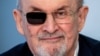 Salman Ruždi, fotografija iz 2023. godine