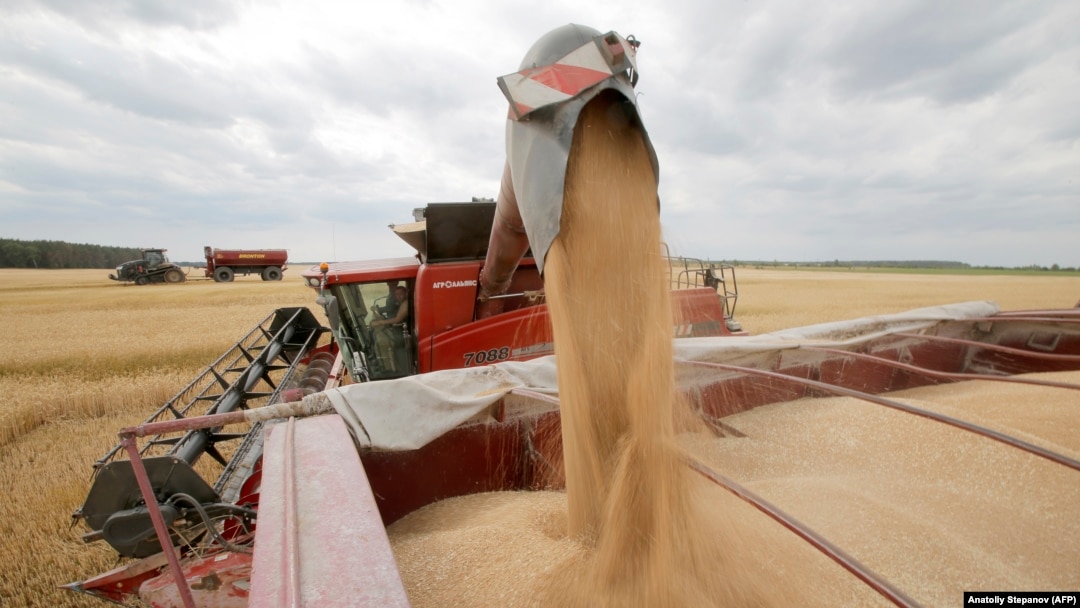 Ukraine is one of the world's top grain exporters.