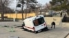 Аварія «швидкої допомоги» на території міського фонтану у Феодосії, 9 березня 2025 року