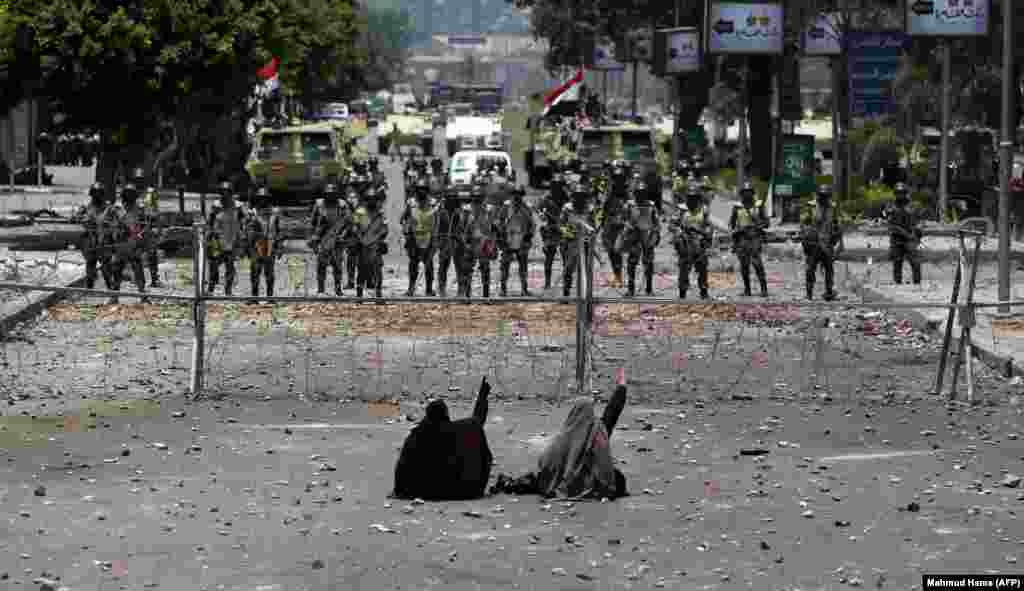 Kairo, 8. juli 2013. Foto: AFP / Mahmud Hams