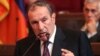 Armenia -- Former President Levon Ter-Petrosian delivers a speech at an opposition party congress in Yerevan, 17July 2010.