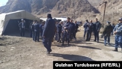Batken, along Kyrgyzstan's border with Tajikistan, on March 15 