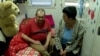 Tonya and her husband live in temporary housing in the Ukrainian city of Zaporizhzhya and are unsure if they would ever try to return to their home in the Donetsk region.