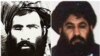 A combo photograph showing an undated image believed to be showing Afghan Taliban leader Mullah Omar 