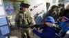 Діти знайомляться зі зброєю та військовою технікою на святкуванні російського «Дня захисника Вітчизни». Сімферополь, 23 лютого 2020 року