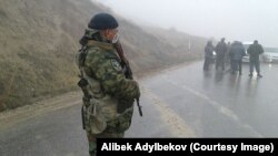 Жалал-Абад облусундагы Кербен - Ала-Бука жолу