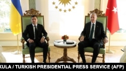 Ուկրաինայի նախագահ Վլադիմիր Զելենսկին և Թուրքիայի նախագահ Ռեջեփ Թայիփ Էրդողանը, արխիվ