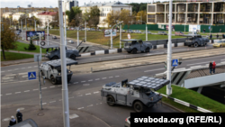 Пратэст «Марш партызанаў», Менск, 18 кастрычніка.