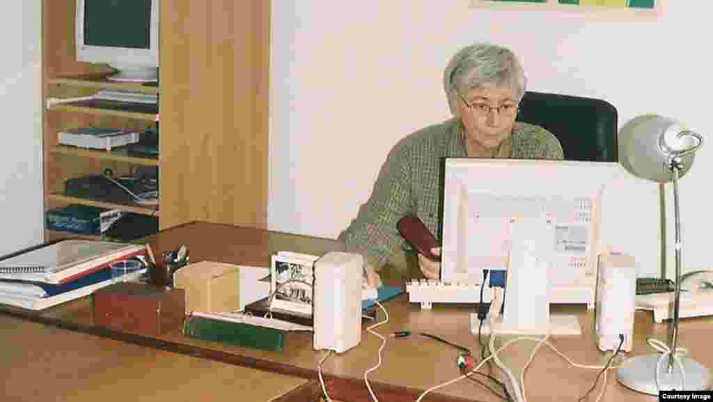 Ines Šaškor, šefica dopisništva RSE iz Zagreba, 18. mart 2002.