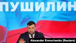 Դոնեցկի ինքնահռչակ կազմավորման ղեկավարի պաշտոնակատար Դենիս Պուշիլինը, արխիվ