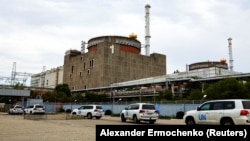 Convoiul AIEA la centrala atomică de la Zaporojie, 1 septembrie 2022.