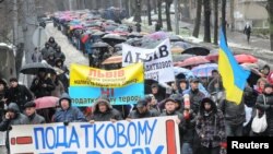 Мітинг у Львові, листопад 2010 року