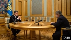 Пятро Парашэнка і Ігар Каламойскі 
