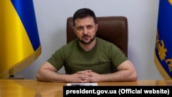Ուկրաինայի նախագահ Վլադիմիր Զելենսկի, 17-ը ապրիլի, 2022թ․