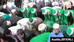 Болгарда Ак мәчетне ачкандагы гыйбадәт. 10 июнь 2010