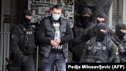 Veljko Belivuk je priveden 4. februara, a racija je izvršena i na stadionu fudbalskog kluba Partizan