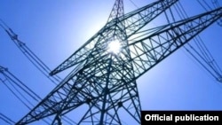 Armenia - An electricity transmission tower.