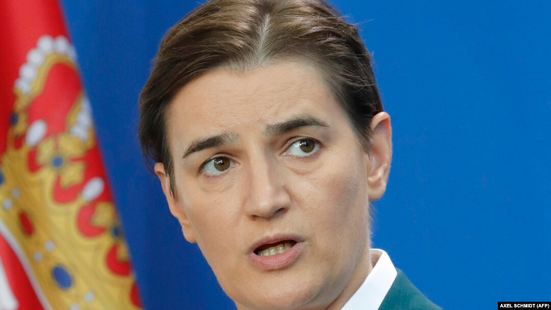 Predsednica Vlade Srbije Ana Brnabić