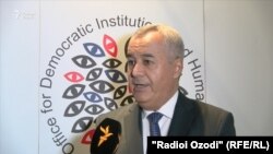 Низомиддин Зохиди, первый замглавы МИД Таджикистана