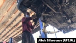Один из автосервисов, 1мая 2020 года. 